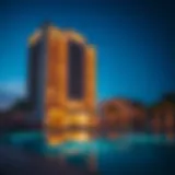 Stunning view of Adagio the Palm showcasing its architectural elegance