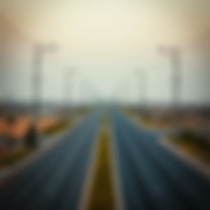 The state-of-the-art infrastructure of Al Jurf Ghantoot with well-planned roads and amenities