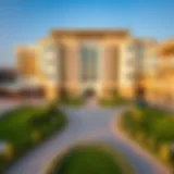 Aerial view of Al Khail Gate Phase 2 showcasing its architectural design