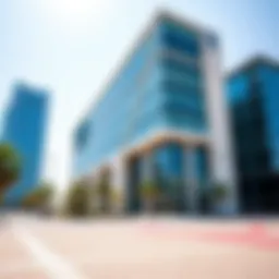 Al Wasl Building exterior view showcasing modern architecture