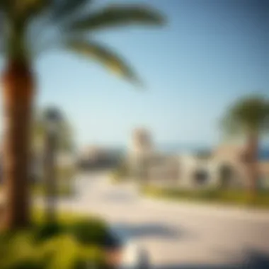 Real Estate Landscape Surrounding La Mer Beach Luxury residential properties near La Mer Beach, emphasizing the real estate landscape
