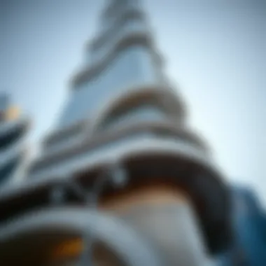 Intricate Design Features of Dubai Creek Tower Architectural details of Dubai Creek Tower