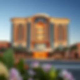 Luxurious Binghatti building in Dubai