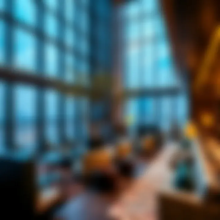 Luxurious amenities within Bloom Tower highlighting modern lifestyle features