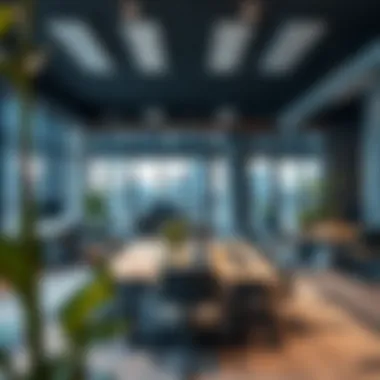 Collaborative Workspaces in Dubai's Business Centres Interior workspace of a business centre