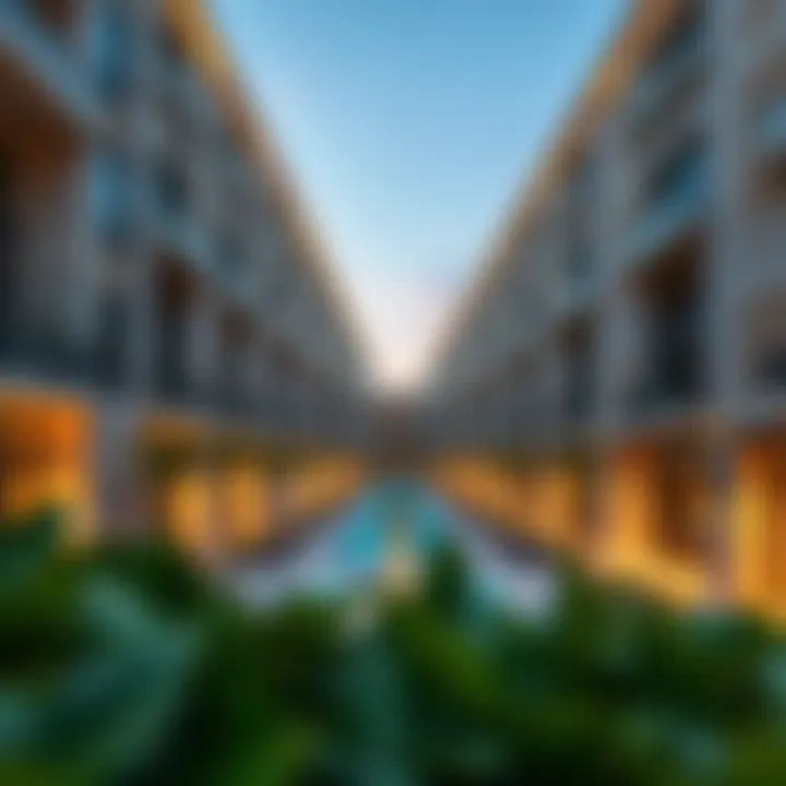 Luxurious residential units showcasing contemporary living at City Center Me'Aisem