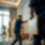 Expert Handling of Fragile Belongings Professional furniture movers handling delicate items