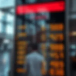 Currency exchange rates display