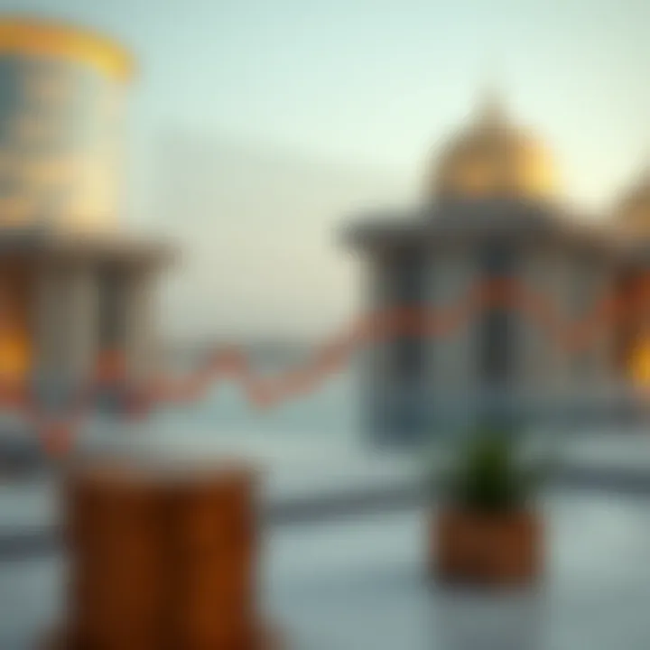 Graph showing currency fluctuations over time