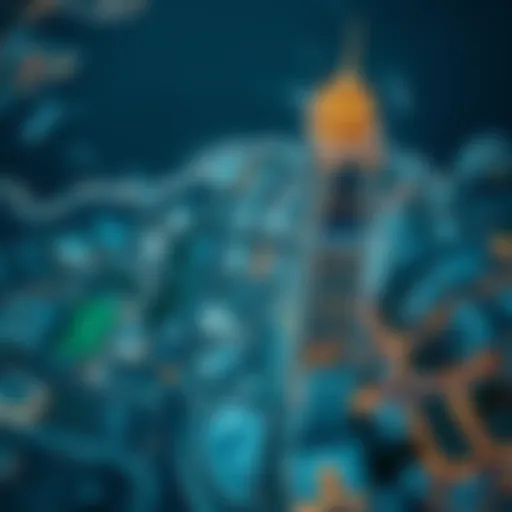 Aerial view of the Damac XL Tower showcasing its architectural grandeur