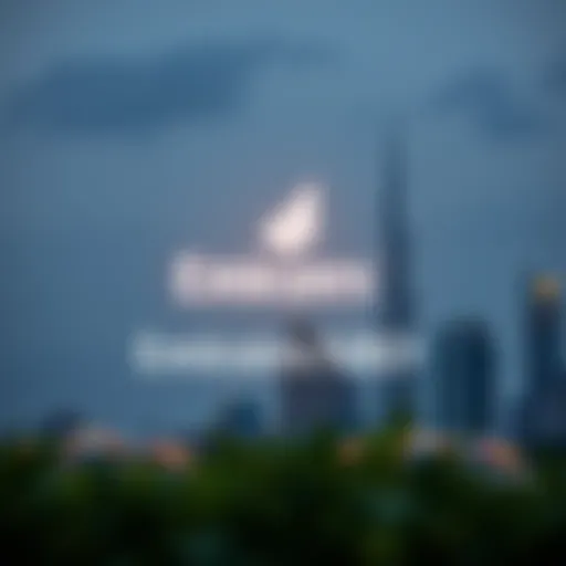 Emirates NBD logo against a backdrop of Dubai skyline