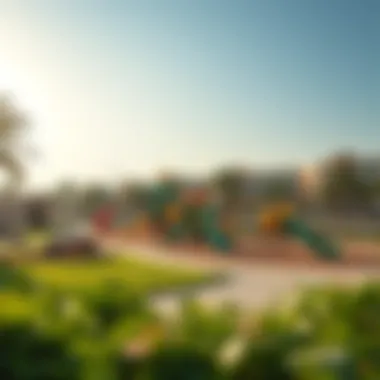 Family-friendly park in Al Barsha, featuring playgrounds and recreational areas.