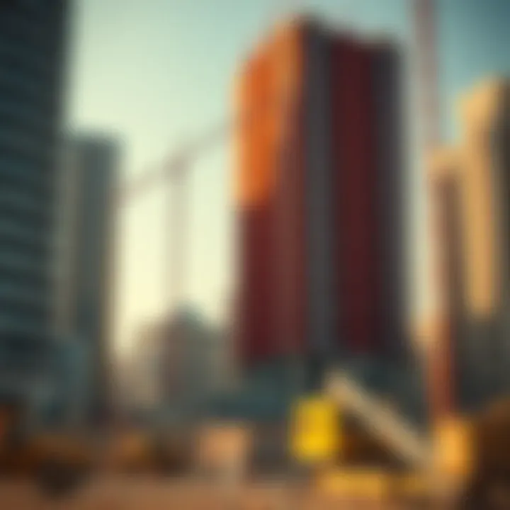 Al Habtoor Group construction site in action