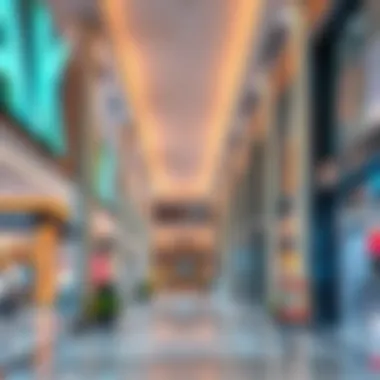 Vibrant commercial spaces at Al Khazna Center