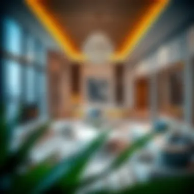 Luxurious Interior of Al Sayyah Residence Luxurious interior of Al Sayyah Residence showcasing modern design