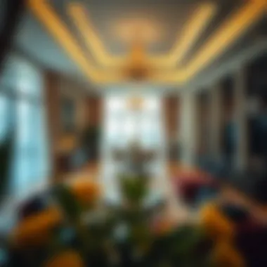 Luxurious interior of a Dubai apartment