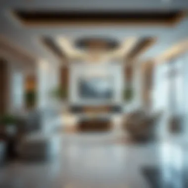 Luxury Interior Designs by Azizi Developments Interior design showcasing luxury features in an Azizi Developments project.