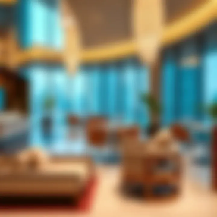 Amenities at Burj Crown Luxurious amenities at Burj Crown for residents