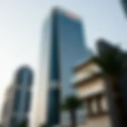 Stunning view of Aspect Tower showcasing its architectural design