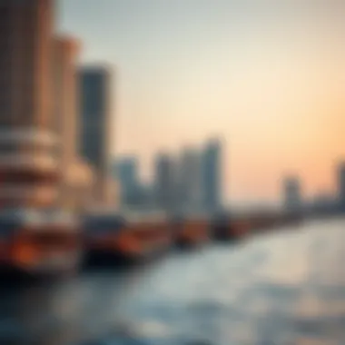 Picturesque waterfront view capturing the essence of Dubai Creek.