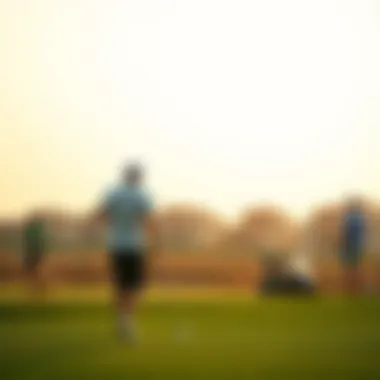 Golfers Relishing the Green Golfers enjoying an exquisite day on the green