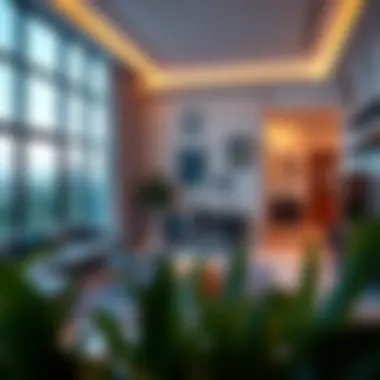 Stylish interiors of Hayat Townhouses