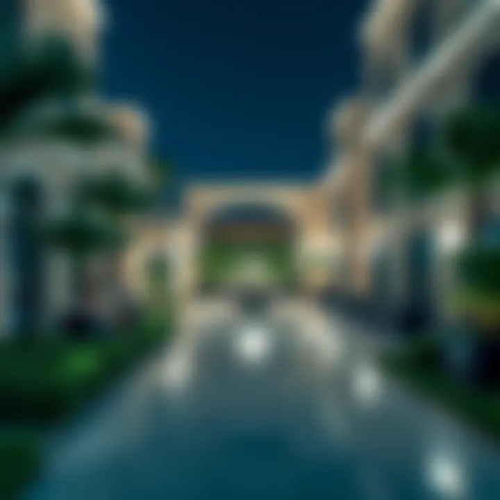 Luxury Lifestyle in Gated Communities Community gathering area reflecting luxury lifestyle