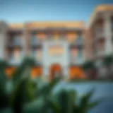 Elegant exterior view of La Rosa development showcasing modern architecture