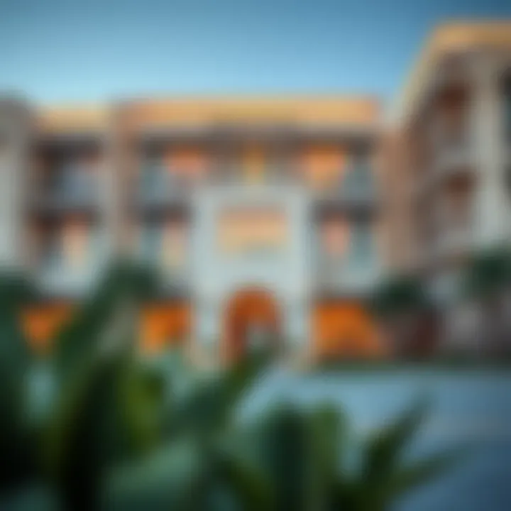 Elegant exterior view of La Rosa development showcasing modern architecture