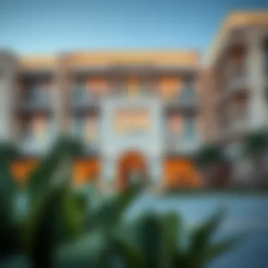 La Rosa Development Exterior Elegant exterior view of La Rosa development showcasing modern architecture