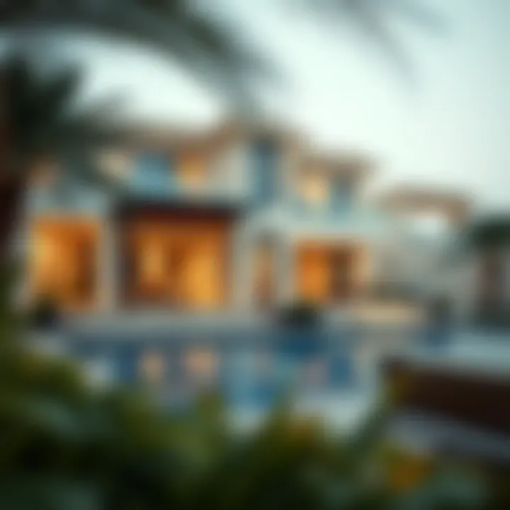 A luxury villa representing the real estate market opportunities