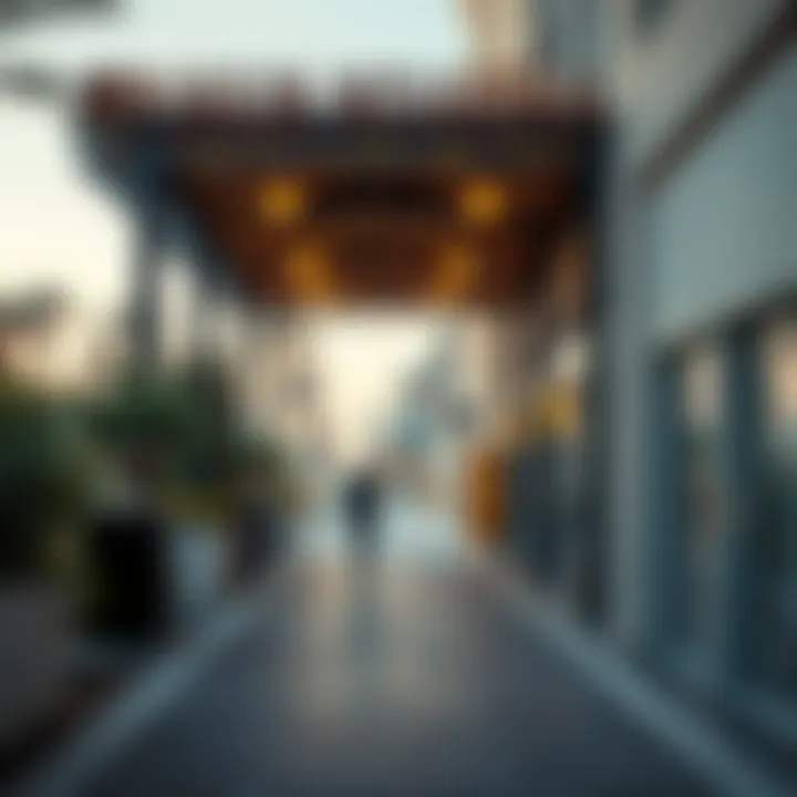 Pedestrian-friendly pathways near Lulu Souk