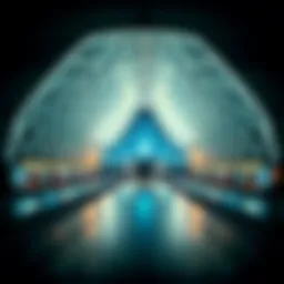 Architectural overview of Max Metro Station