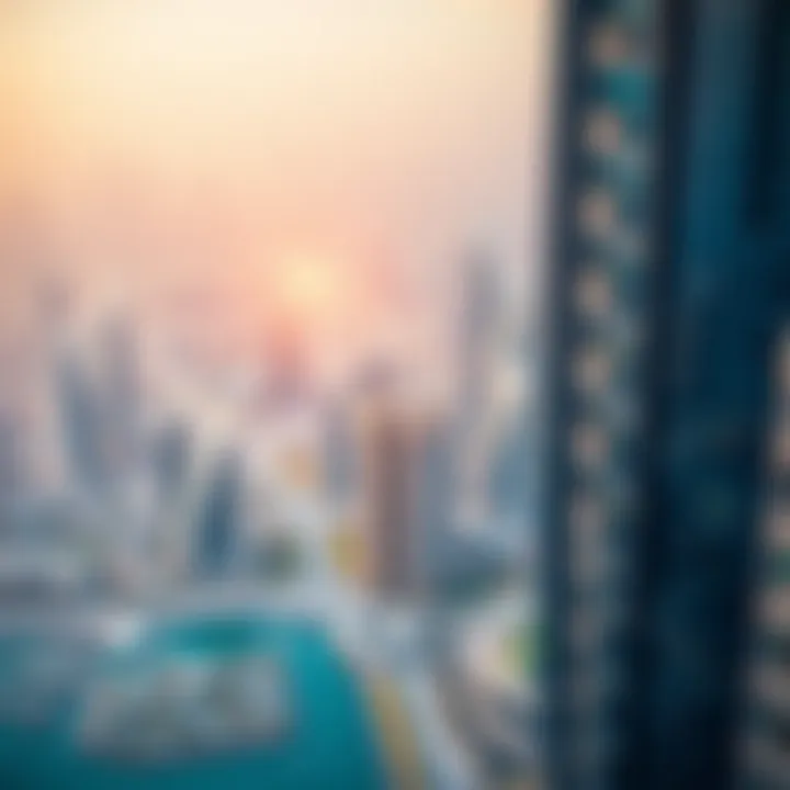 Aerial view of Dubai's skyline showcasing various off-plan developments