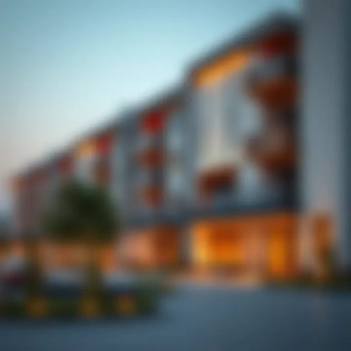 Vibrant community living spaces in Dubai
