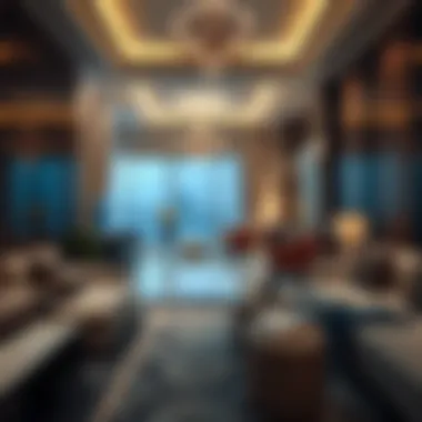 Luxurious apartment interiors in Rayna Properties