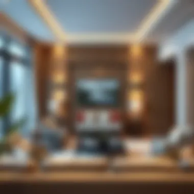 Cozy Living Room Interior Cozy living room interior of a rental apartment