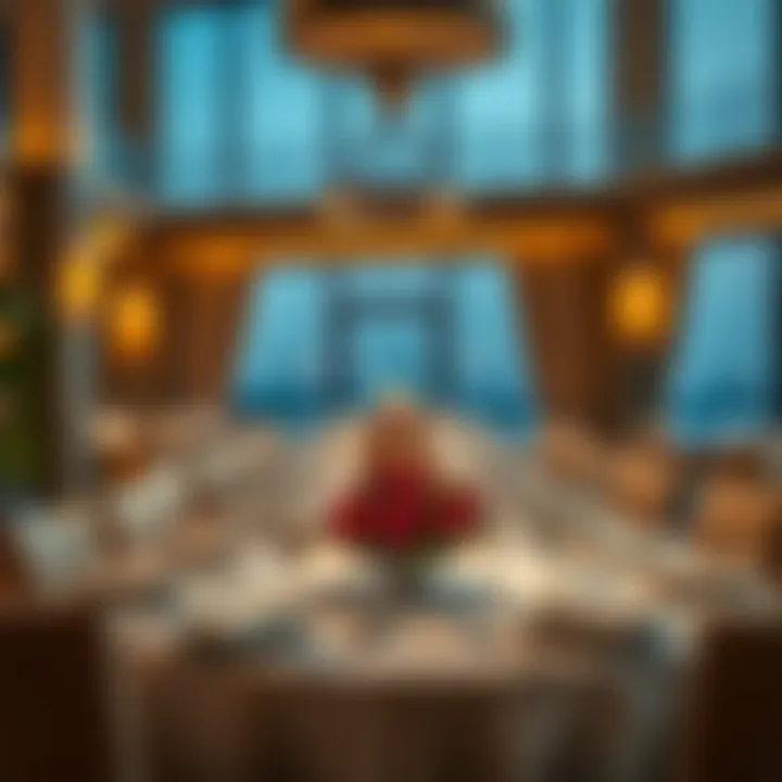 Dining Experience at Roda Al Murooj Exquisite dining setup at one of the hotel's restaurants