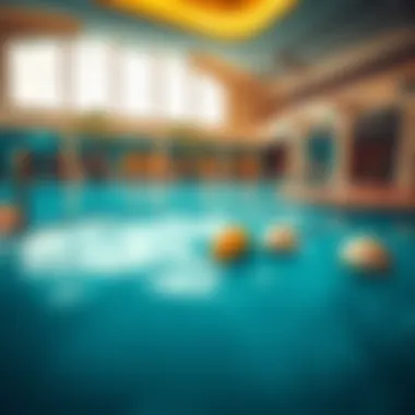Recreational Facilities at Roda Al Murooj Recreational facilities including the pool area and wellness center