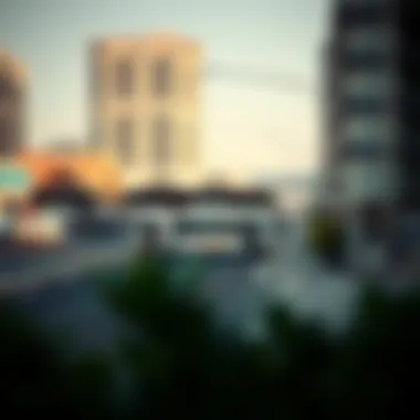 Transport Accessibility Near Dafza Metro