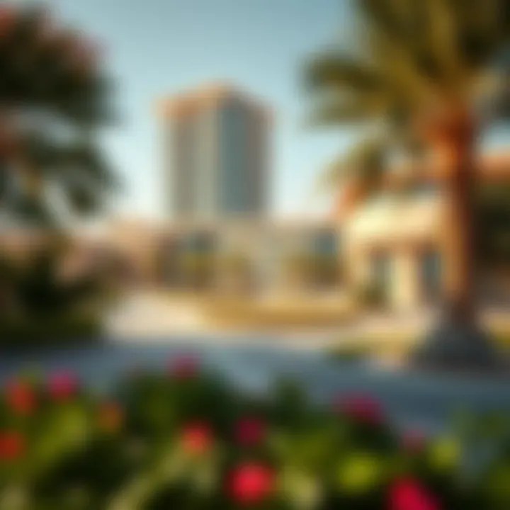 Surrounding area of Silicon Oasis with key amenities