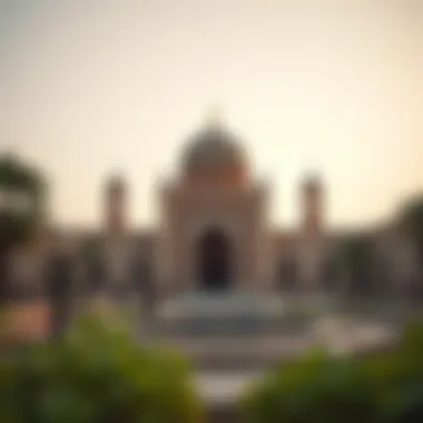 Historical Landmark in Al Nahyan Historical landmark in Al Nahyan reflecting the rich culture and heritage
