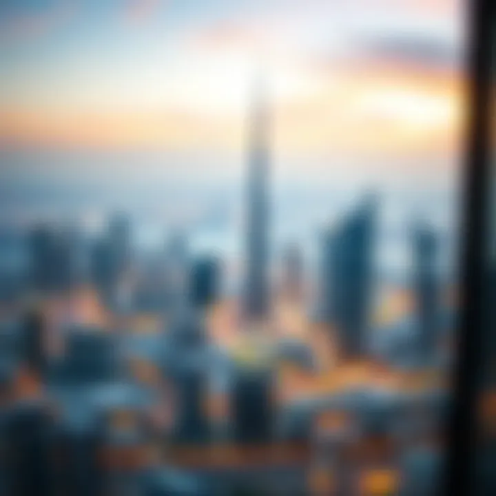 Panoramic skyline view featuring Dubai Star Tower