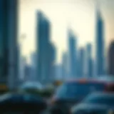 Dubai Skyline: A Blend of Modernity and Luxury Stunning skyline of Dubai showcasing iconic architecture