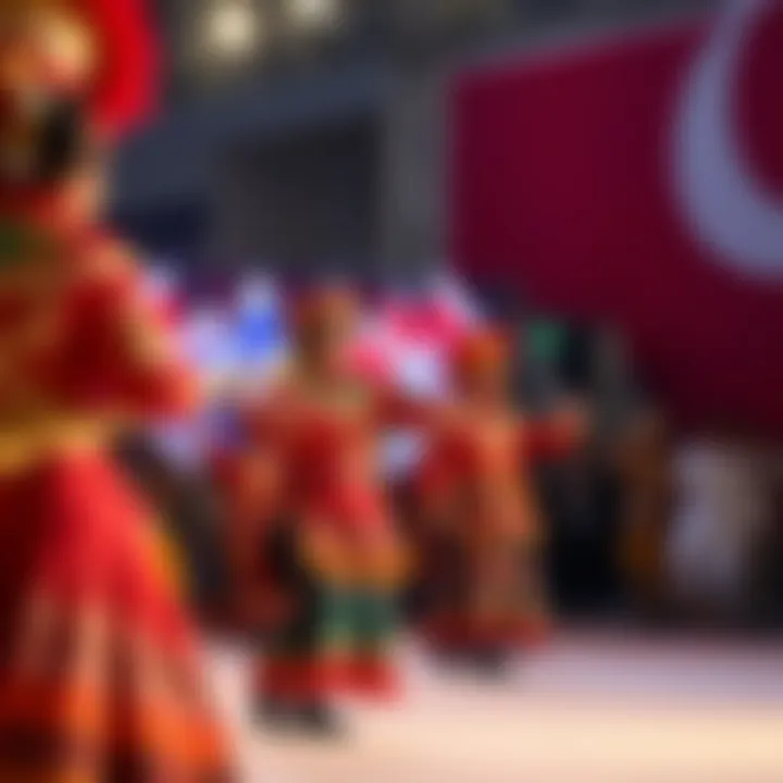 Cultural Performances at Expo Dubai 2020 Cultural performances representing diverse nations