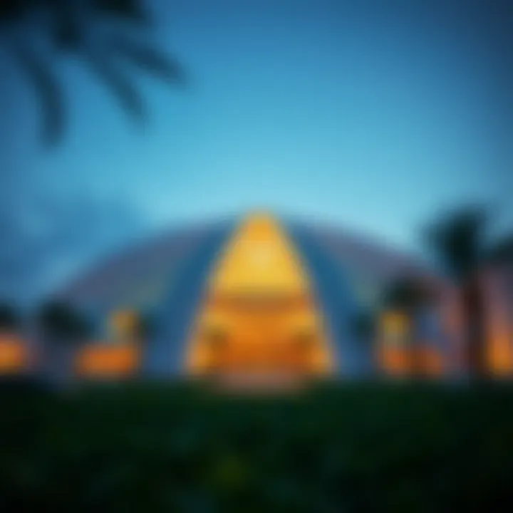 UAE Pavilion at Expo Dubai 2020 Stunning architecture of the UAE pavilion at Expo Dubai 2020