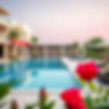 Luxurious Amenities at Golf View Seven City Luxurious amenities available at Golf View Seven City including a modern pool area and landscaped gardens