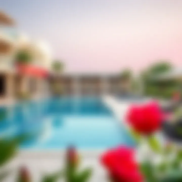 Luxurious Amenities at Golf View Seven City Luxurious amenities available at Golf View Seven City including a modern pool area and landscaped gardens