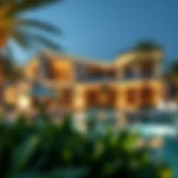 Luxurious modern villa in Dubai