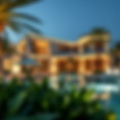 Luxurious modern villa in Dubai